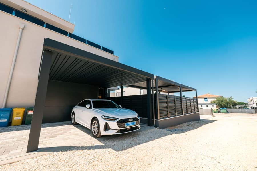 Private parking space